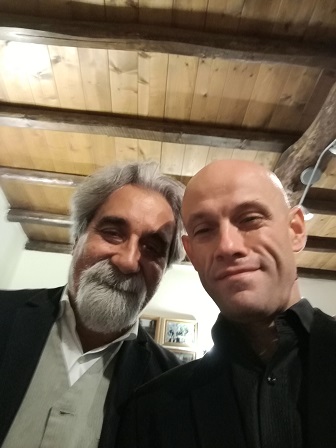 Con Beppe Vessicchio prima del Festival di Lavagnino Con Beppe Vessicchio prima del Festival di Lavagnino
