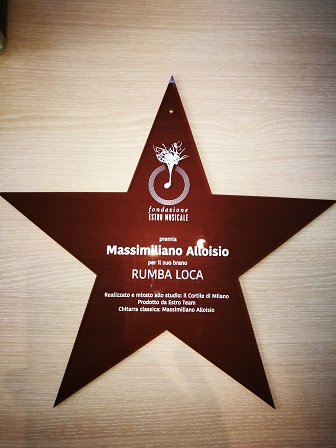 Targa premio Rumba Loca Targa premio Rumba Loca