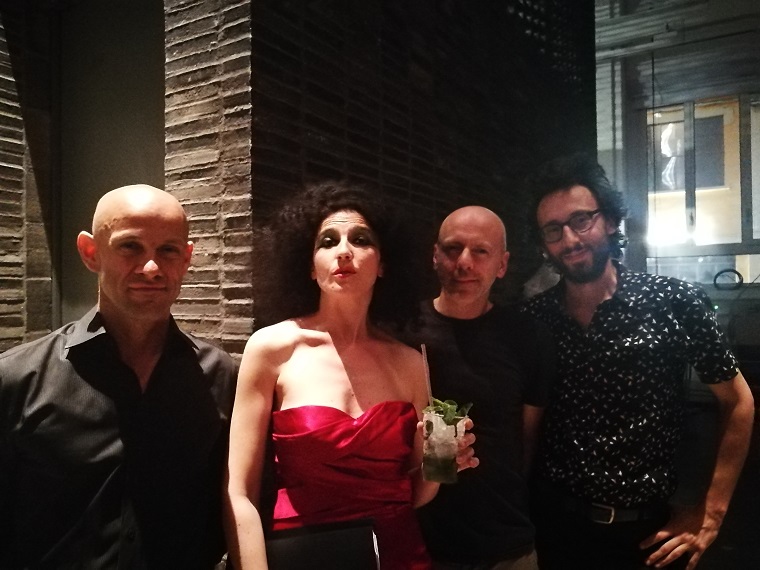Con Camilla Barbarito, Fabio Marconi e Alberto Pederneschi Con Camilla Barbarito, Fabio Marconi e Alberto Pederneschi