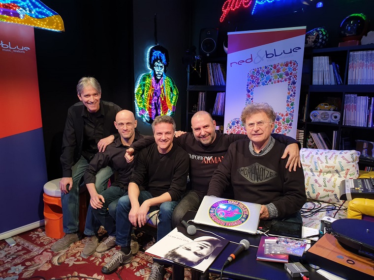 Con Red Ronnie, Adriano Formoso, Luigi Scuri e Giacomo Lampugnani Con Red Ronnie, Adriano Formoso, Luigi Scuri e Giacomo Lampugnani