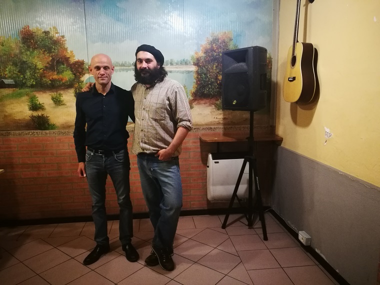 Con Stefano Zammatti de Gli Amici del Po di Monticelli d'Ongina Con Stefano Zammatti de Gli Amici del Po di Monticelli d'Ongina